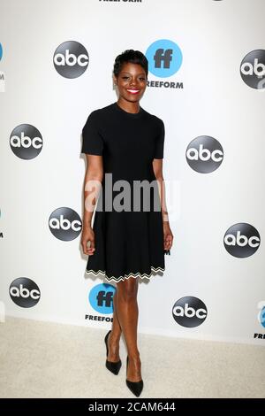 LOS ANGELES - FEB 5:  Afton Williamson at the Disney ABC Television Winter Press Tour Photo Call at the Langham Huntington Hotel on February 5, 2019 in Pasadena, CA Stock Photo