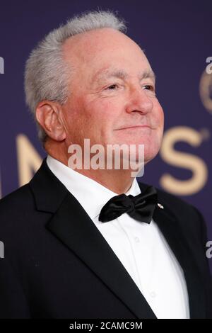 LOS ANGELES - SEP 22:  Lorne Michaels at the Primetime Emmy Awards - Arrivals at the Microsoft Theater on September 22, 2019 in Los Angeles, CA Stock Photo