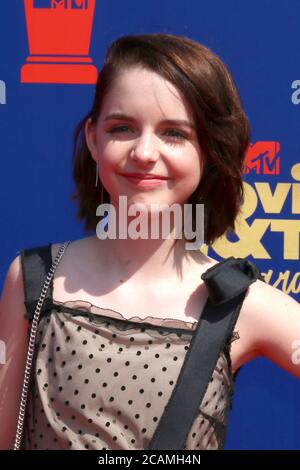 LOS ANGELES - JUN 15: McKenna Grace at the 2019 MTV Movie & TV Awards ...