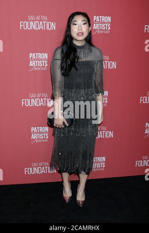 LOS ANGELES - NOV 7:  Awkwafina at the 4th Annual Patron of the Artists Awards, at Wallis Annenberg Center for the Performing Arts on November 7, 2019 in Beverly Hills, CA Stock Photo