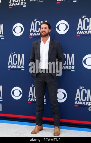 LAS VEGAS - APR 7:  Riley Green at the 54th Academy of Country Music Awards at the MGM Grand Garden Arena on April 7, 2019 in Las Vegas, NV Stock Photo