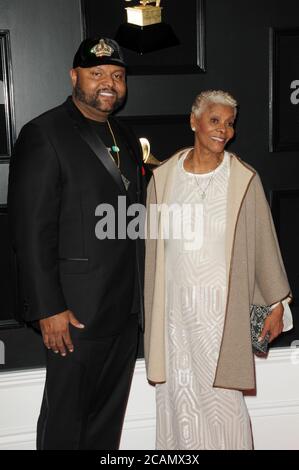 Dionne Warwick, Damon Elliott Warwick and Daughter at the 