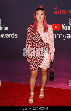 Lizzy Capri at the 9th Streamy Awards 2019 at the Beverly Hilton Hotel