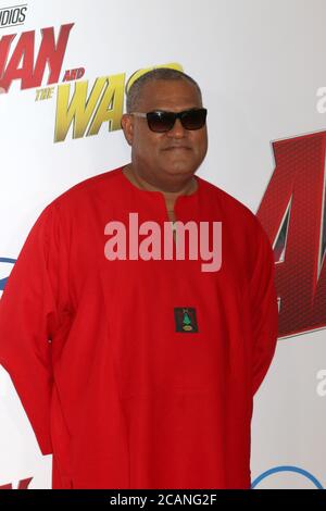 LOS ANGELES - JUN 25:  Laurence Fishburne at the Ant-Man and the Wasp Premiere at the El Capitan Theater on June 25, 2018 in Los Angeles, CA Stock Photo