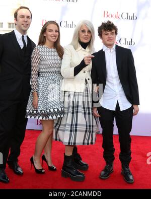 Guest, Dexter Keaton, Diane Keaton, Duke Keaton at arrivals for BOOK