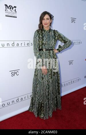 LOS ANGELES - JUN 19:  Vera Farmiga at the 'Boundaries' Los Angeles Premiere at the Egyptian Theater on June 19, 2018 in Los Angeles, CA Stock Photo