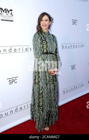 LOS ANGELES - JUN 19:  Vera Farmiga at the 'Boundaries' Los Angeles Premiere at the Egyptian Theater on June 19, 2018 in Los Angeles, CA Stock Photo