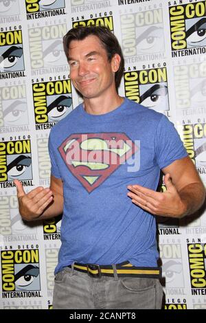 SAN DIEGO - July 20:  Jerry O'Connell at the 'The Death of Superman' Press Line at the Comic-Con International on July 20, 2018 in San Diego, CA Stock Photo