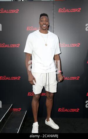 LOS ANGELES - JUL 17:  Dwight Howard at the 'Equalizer' Premiere at the TCL Chinese Theater IMAX on July 17, 2018 in Los Angeles, CA Stock Photo