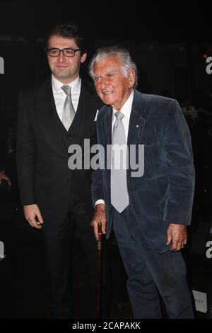 Michael Kodari and former Prime Minister of Australia Bob Hawke attends the launch of Silkari, Sydney’s newest luxury residential and hotel branch Stock Photo