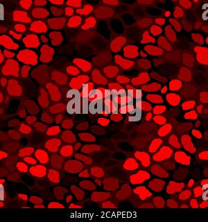 Abstract modern endless background in glowing red colors Stock Vector