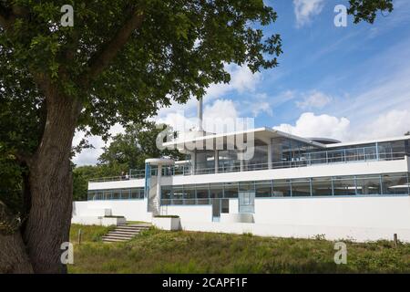 Dutch sanatorium 'Zonnestraal', hospital for tbc patients, modern historical architecture in the Netherlands Stock Photo