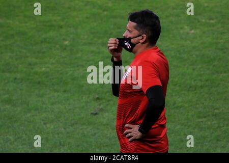 Belo Horizonte, Brazil. 08th Aug, 2020. SP, during Cruzeiro x Botafogo SP, valid match for the Brazilian Championship Series B, held at Mineirão Stadium, Belo Horizonte, MG. Credit: Dudu Macedo/FotoArena/Alamy Live News Stock Photo