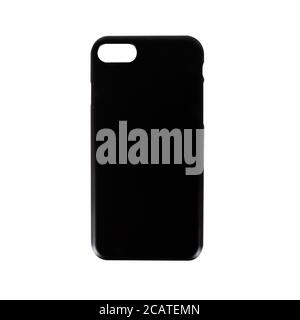 Smart phone case isolated on white background Stock Photo