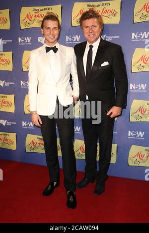 Christian Wilkins and Richard Wilkins arrive on the ‘black carpet’ for ...