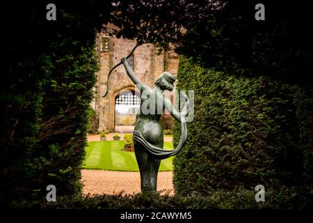 Amberley Castle Hotel Near Storrington, West Sussex, UK Stock Photo