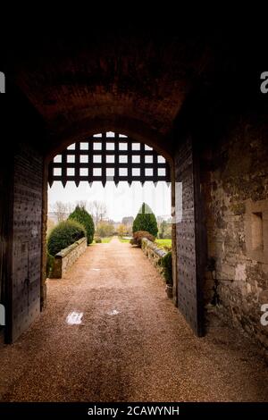 Amberley Castle Hotel Near Storrington, West Sussex, UK Stock Photo