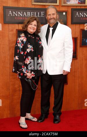 LOS ANGELES - JUN 20:  Judy Spera, Tony Spera at the 'Annabelle Comes Home' Premiere at the Village Theater on June 20, 2019 in Westwood, CA Stock Photo