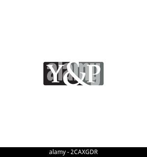 Letter Y&P logo / icon design Stock Vector