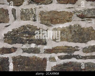 Close-up of a Brick Wall Stock Photo