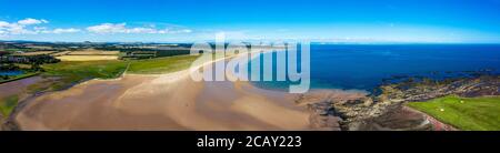 Belhaven beach, Belhaven bay, Dunbar, East Lothian, Scotland. Stock Photo