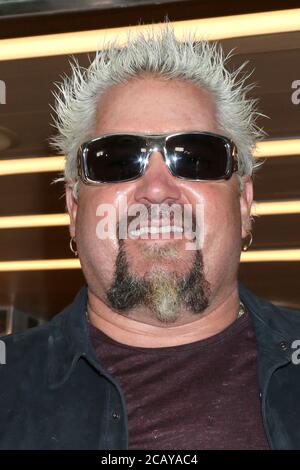 LOS ANGELES - DEC 10:  Guy Fieri at the Carnival Panorama Press Day at Long Beach Carnival Cruise Terminal on December 10, 2019 in Long Beach, CA Stock Photo
