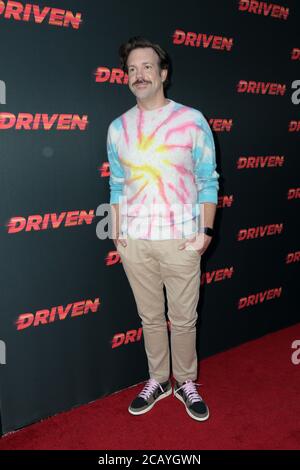 LOS ANGELES - JUL 31:  Jason Sudeikis at the 'Driven' Los Angeles Premiere at the ArcLight Hollywood on July 31, 2019 in Los Angeles, CA Stock Photo