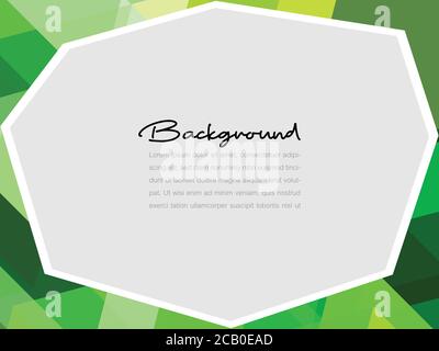 Abstract geometric or isometric polygon or low poly vector technology ...