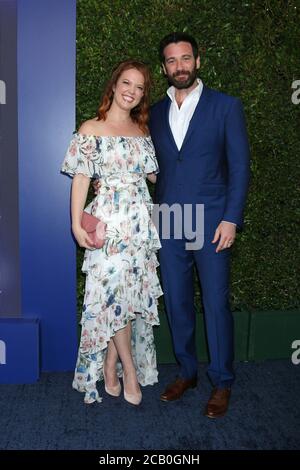 LOS ANGELES - JUL 26:  Patti Murin, Colin Donnell at the Hallmark Summer 2019 TCA Party at the Private Residence on July 26, 2019 in Beverly Hills, CA Stock Photo