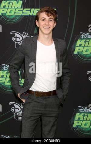 LOS ANGELES - FEB 12:  Ethan Wacker at the 'Kim Possible' Premiere Screening at the TV Academy on February 12, 2019 in Los Angeles, CA Stock Photo