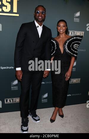 LOS ANGELES - MAY 10:  Dwayne Wade, Gabrielle Union at the 'L.A.'s Finest' TV Show Premiere at the Sunset Tower Hotel on May 10, 2019 in West Hollywood, CA Stock Photo