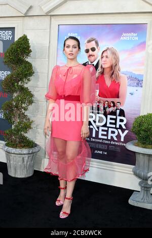 LOS ANGELES - JUN 10:  Emma Fuhrmann at the 'Murder Mystery' Premiere at the Village Theater on June 10, 2019 in Westwood, CA Stock Photo