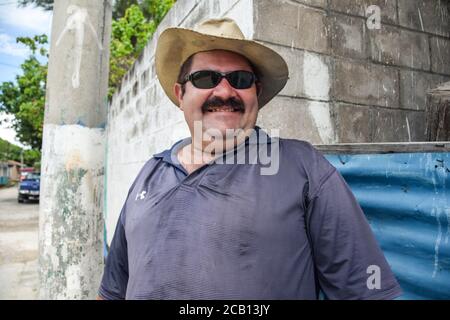 Citala / El Salvador - October 20, 2017: portrait of old man smiling ...