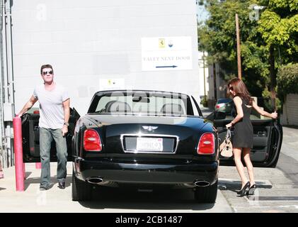 LOS ANGELES, CA - MAY 08: Simon Cowell out and about. on May 08 2010 in Los Angeles, California People: Simon Cowell  Credit: Storms Media Group/Alamy Live News Stock Photo
