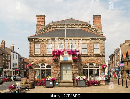 Northallerton Town Hall, a 19th century listed building in North Yorkshire, England, UK Stock Photo