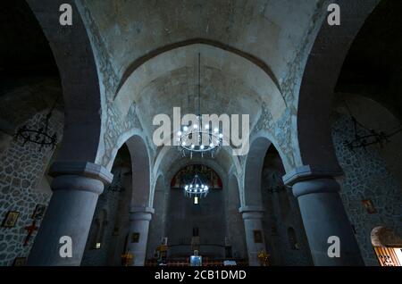 Albanian-Udi Jotari Church, Nidzh-Nij Village, Azerbaijan, Middle East Stock Photo