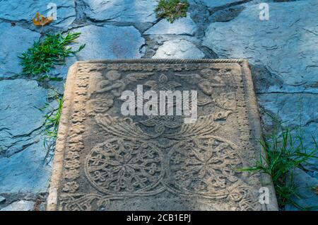 Albanian-Udi Jotari Church, Nidzh-Nij Village, Azerbaijan, Middle East Stock Photo