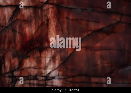 Natural quartzite texture in strict dark colour. Stock Photo