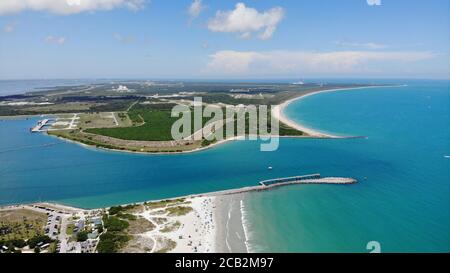 Space X / NASA Florida complex Stock Photo