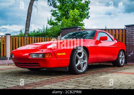 Porsche 928 - Luxury Grand Tourer Produced by Porsche AG Stock Photo