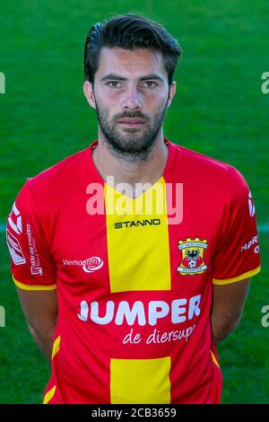 DEVENTER, Photocall Go Ahead Eagles, Stadium De Adelaarshorst, 06-08-2020 , season 2020 - 2021 , Dutch Keuken Kampioen Divisie. GA Eagles player Gino Bosz Stock Photo