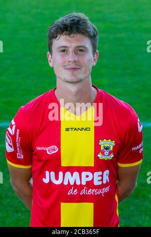 DEVENTER, Photocall Go Ahead Eagles, Stadium De Adelaarshorst, 06-08-2020 , season 2020 - 2021 , Dutch Keuken Kampioen Divisie. GA Eagles player Bas Kuipers Stock Photo