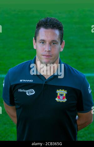 DEVENTER, Photocall Go Ahead Eagles, Stadium De Adelaarshorst, 06-08-2020 , season 2020 - 2021 , Dutch Keuken Kampioen Divisie. GA Eagles physiotherapist Frank Nab Stock Photo