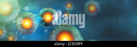 3d render of Embryo cleavage - medical illustration Stock Photo - Alamy