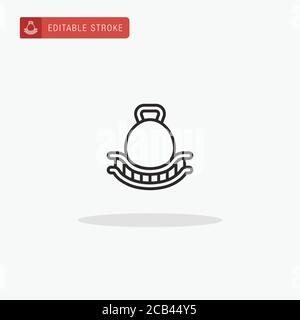 Durable Fabric icon vector. Durable Fabric icon for presentation. Stock Vector