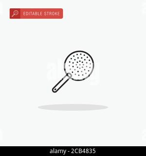 Strainer icon vector. Strainer icon for presentation. Stock Vector