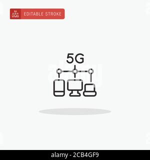 Device Connectors icon vector. Device Connectors icon for presentation. Stock Vector