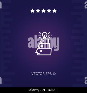 specification vector icon modern illustration Stock Vector