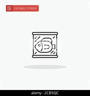 Aquarium icon vector. Aquarium icon for presentation. Stock Vector