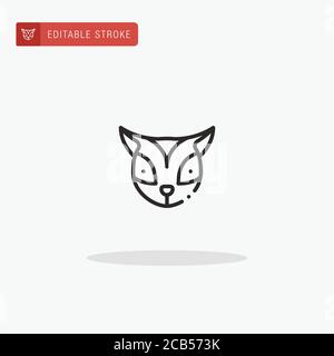 Sugar Glider icon vector. Sugar Glider icon for presentation. Stock Vector